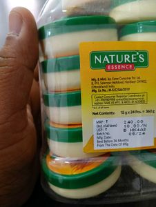 Nature&#39;s Essence Almond And Honey Cream 15g (24pc)