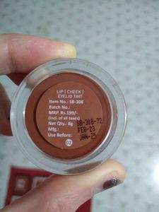 Swiss Beauty Lip And Cheek Cream - Cinnamon (8g)
