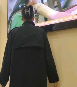 Classic Black Trench Coat