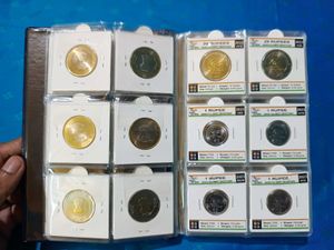 AKAM Coin Album With All Coins 2021-2025 UNC