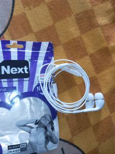 Earphones Premium White iNext