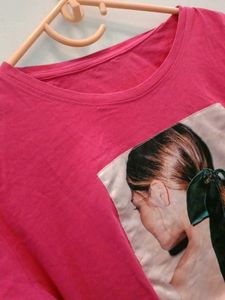 Pink Graphic T-shirt
