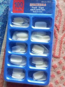 100 Pcs Clear Nail Tips