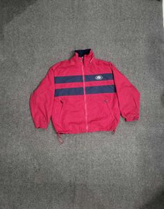 Red &amp; Blue Striped Jacket