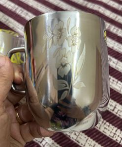 Stainless Steel Cups- Brand New(Set of 2)