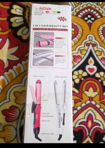Nova Hair Straightner 2in1
