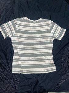 Tshirt - White &amp; Grey