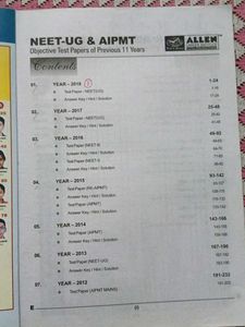 NEET-UG &amp; AIIMS Test Papers( Set of 2)
