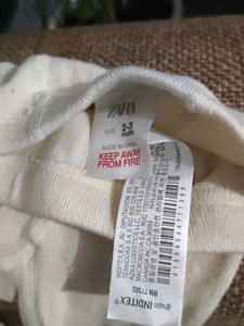 Girls White Cotton Tights ..New