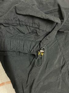 Black Wide Leg Cargo Pants XS-M