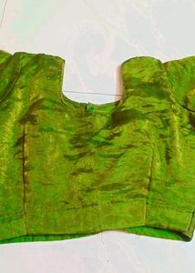 Olive 🫒 Colour Stitched Unused Blouse