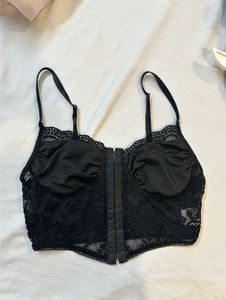 Black Lace Bustier