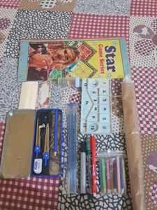 Vintage School Supply Bundle