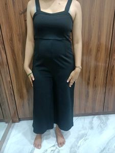 Black Spaghetti Strap Jumpsuit