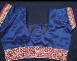 Navy Blue U Nick Blouses