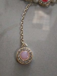 Colorful Stone &amp; Pearl Necklace Set