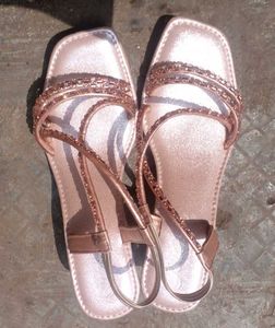Rose Gold Flats & Sandals