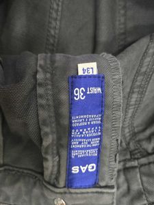 GAS Men&#39;s Gray Chinos