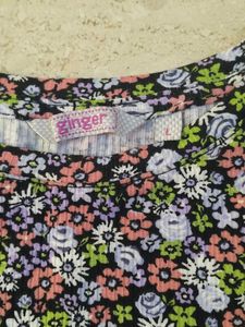 Ginger Floral Long Sleeve Top