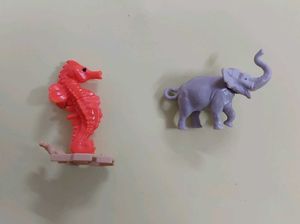 Sea Horse And Elephant Action Figure
