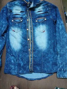 Unique Denim Shirt 4000coin