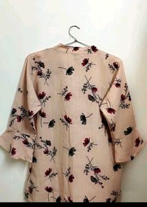 Flowers Design Tunic Top 🥀