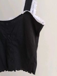Cute Black Cami Top