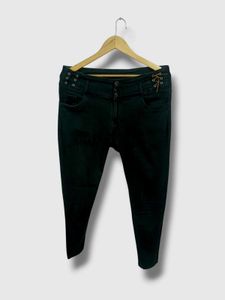Kangaroos Women's Black Jeans