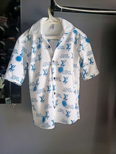 LV - Louis Vuitton Kint, Printed Shirt (Oversized)