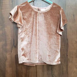 Cute Velvet Top