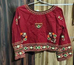 Navratri embroidered shrug