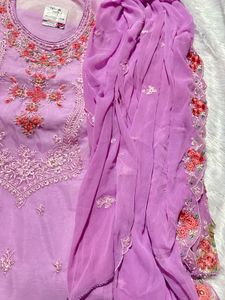 Beautiful Organza Suit
