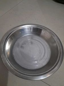 PARAT / Stainless Steel Big Plate And Spatula