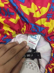 Funky Pattern Swimming Costume