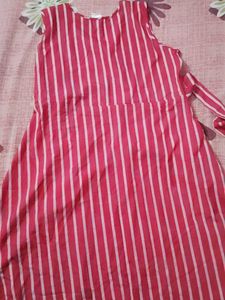 Frock With Adjustable Belt