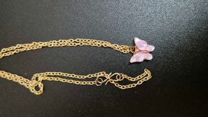 Butterfly Pendant Necklace