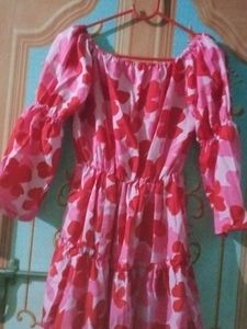 Floral Fit And Flare Dress