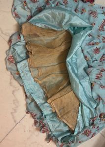 Floral Print Lehnga choli