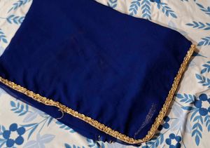 Elegant Blue Saree