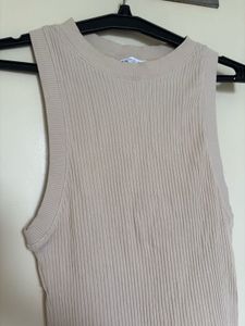 ZARA WOMEN TANK SOLID TOP