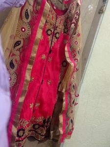 Heavy Embroidery Patiyala Suit Set