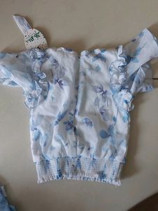 Baby Girl Shorts And Top Set