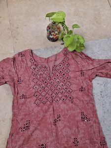 Pink Kurta