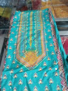 Teal Embroidered Salwar Kameez Suit