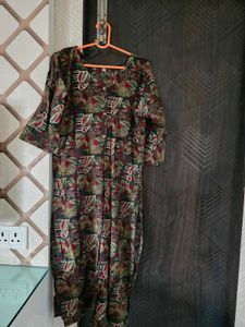 Floral Print kurta pant set