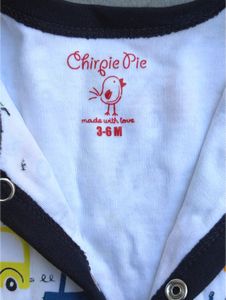 Baby Body Suits Pack Of 2 (3-6 Months)