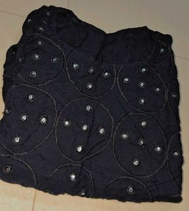 Elegant black Embellished Dress