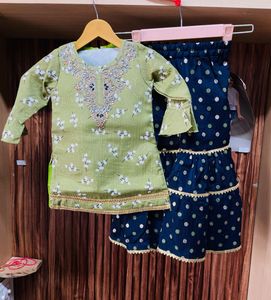 Girls&#39; Sharrara Set