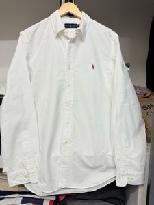 Ralph Lauren Old Money White Oxford Shirt