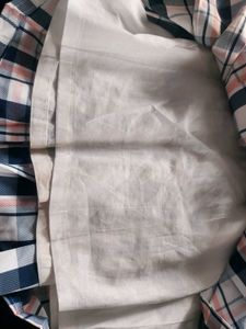 Girls Pleated Check Skirt
